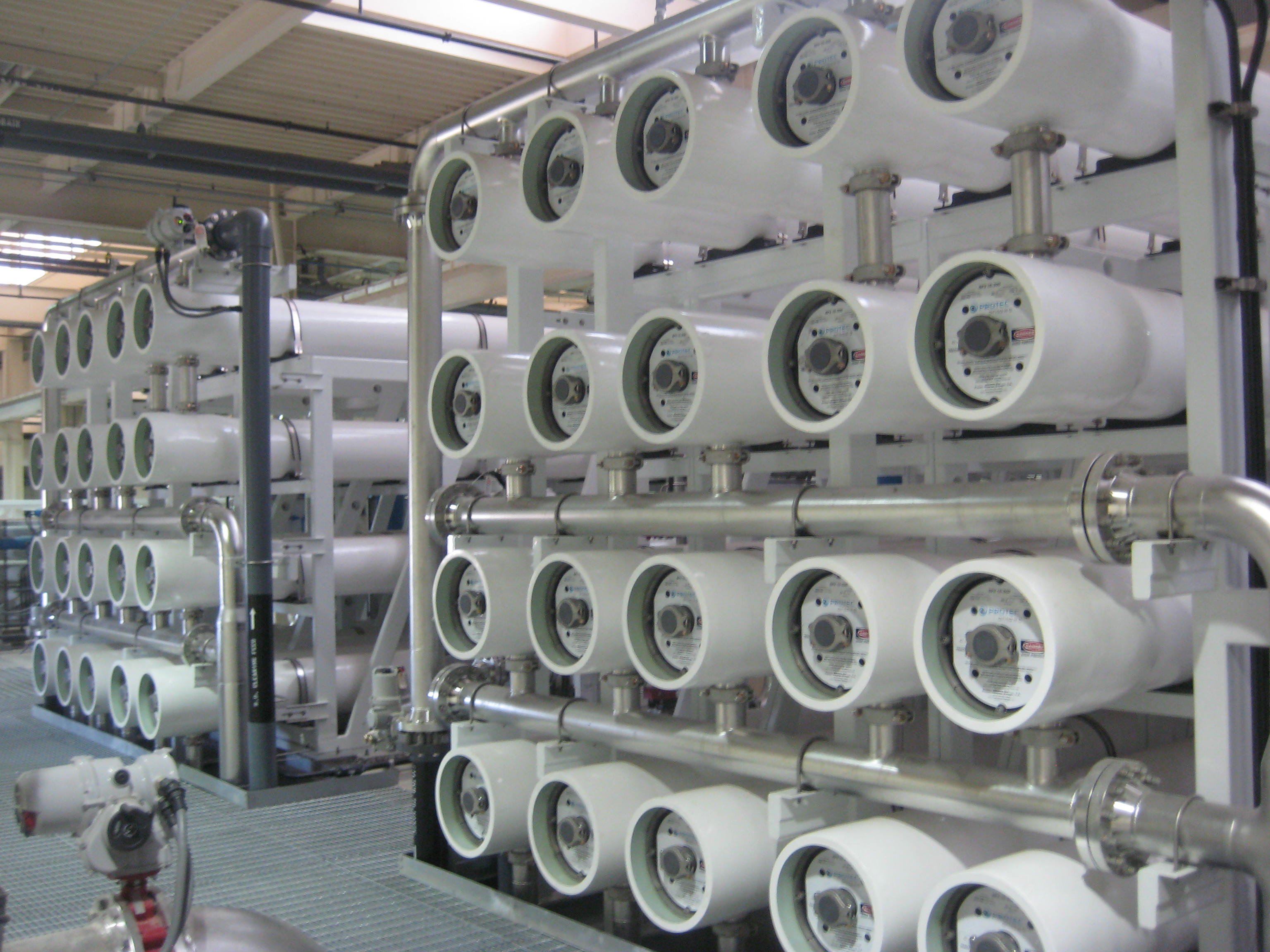 CSM 16-inch RO elements installed at Scottsdale Water Campus