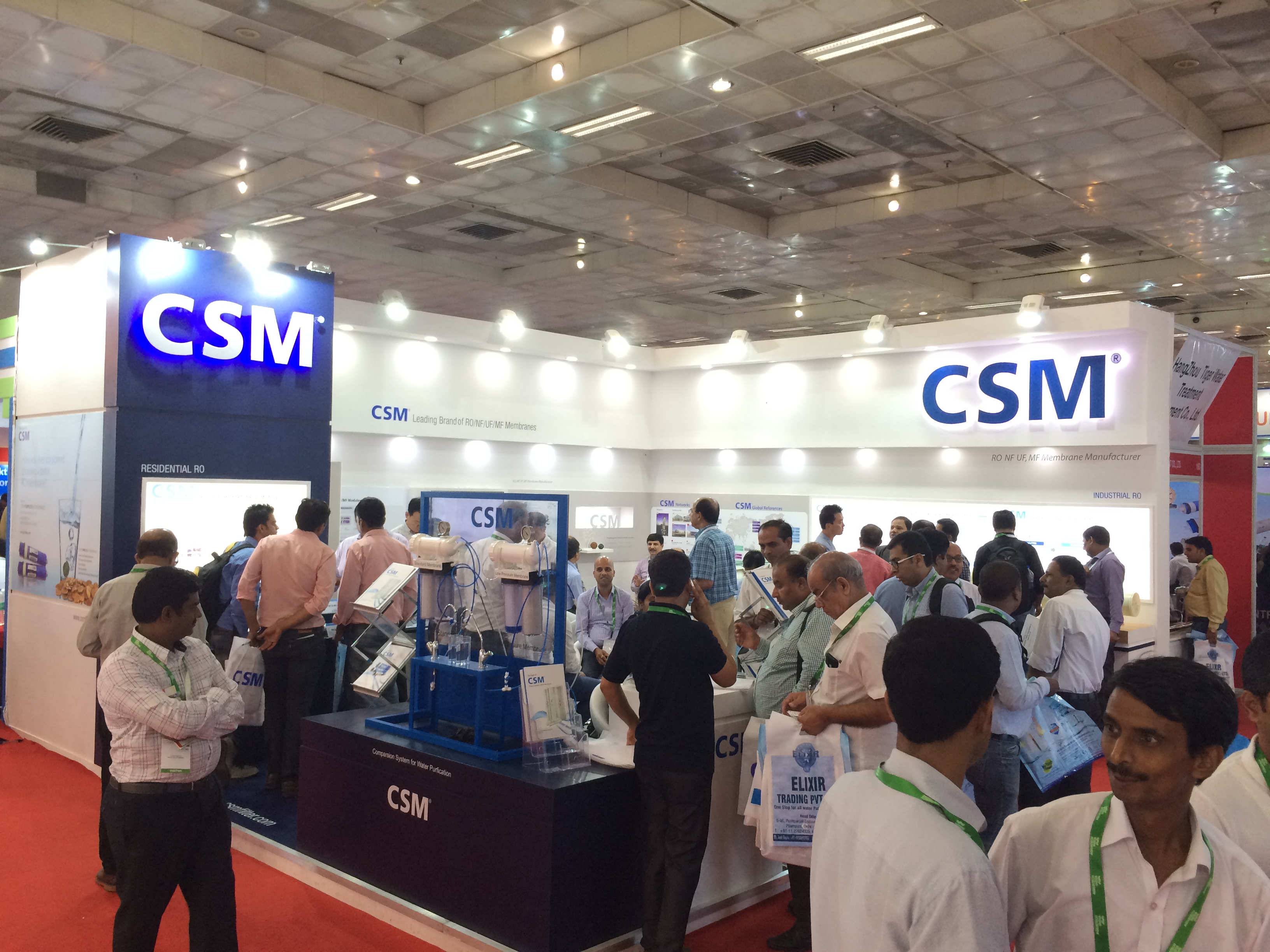 CSM participated in Aquatech India 2015